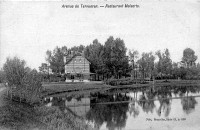 carte postale ancienne de Woluwe-St-Pierre Avenue de Tervueren - Restaurant Mellaerts