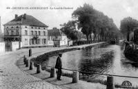 carte postale ancienne de Anderlecht Canal de Charleroi