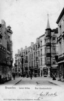 carte postale ancienne de Saint-Gilles Rue Vanderschrick