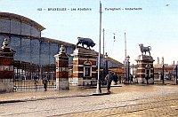 postkaart van Anderlecht Les Abattoirs
