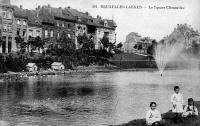 carte postale ancienne de Laeken Le square clémentine