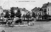 carte postale ancienne de Schaerbeek Place Lehon