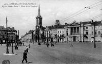 postkaart van Molenbeek Eglise Sainte-Barbe - Place de la Duchesse