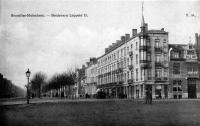 postkaart van Molenbeek Boulevard Leopod II