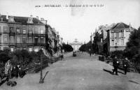 carte postale de Bruxelles Rond-point de la rue de la loi - Rond-point Robert Schuman.