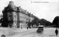 carte postale de Bruxelles Avenue Louise