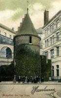 carte postale de Bruxelles La tour noire