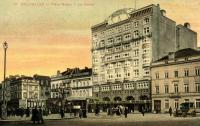 carte postale de Bruxelles Place Rogier - Le palace Hôtel