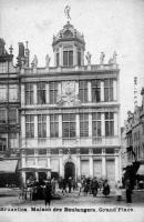 carte postale de Bruxelles Maison des boulangers. Grand place