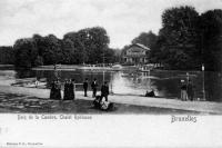 carte postale de Bruxelles Bois de la Cambre. Châlet Robinson