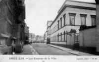 carte postale de Bruxelles Les hospices de la ville