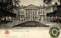 carte postale de Bruxelles Palais de la Nation
