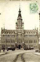 carte postale ancienne de Schaerbeek Maison communale