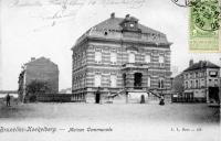 carte postale ancienne de Koekelberg Maison communale