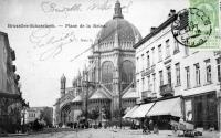 carte postale ancienne de Schaerbeek Place de la Reine