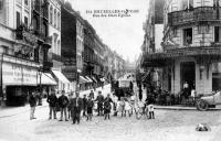 carte postale ancienne de Saint-Josse Rue des Deux Eglises