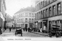 carte postale ancienne de Koekelberg Rue du Moulin rebaptisée rue Herkoliers en 1912