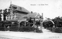 carte postale ancienne de Woluwe-St-Pierre Le Chien Vert