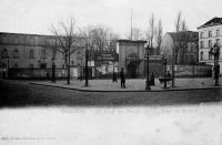 carte postale ancienne de Saint-Josse Place du Marché