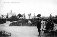 carte postale de Bruxelles Jardin botanique