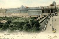 carte postale de Bruxelles Le Jardin Botanique