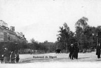 carte postale de Bruxelles Boulevard du Régent