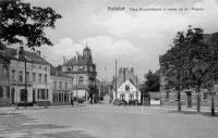 postkaart van Watermaal-Bosvoorde Place Bisschoffsheim (= place Payfa-Fosseprez) et entrée rue de l'Hospice