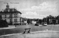 carte postale ancienne de Watermael-Boitsfort Place communale