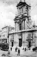 carte postale ancienne de Saint-Josse L'église S-Josse