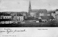 carte postale ancienne de Etterbeek L'Eglise d'Etterbeek