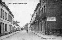 carte postale de Evere Grand'rue de la Poste (rue Edouard Stuckens)