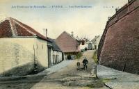 postkaart van Evere Les Fortifications ou le 