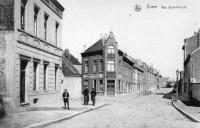 carte postale de Evere Rue Saint-Vincent