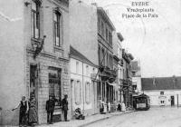 carte postale de Evere Place de la Paix