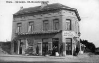 postkaat van  Cafe - in t'oud kapelleke - restaurant. Hachtstesteenweg