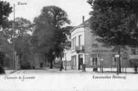 carte postale de Evere Chaussée de Louvain