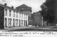 postkaart van Evere Les Trois Maisons - Chaussée de Louvain.