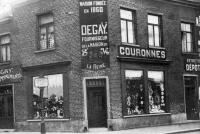 carte postale de Evere Maison Degay 17 rue du cimetière au coin de la rue Saventhem