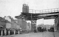 postkaart van Molenbeek Quai de l'industrie et quai Mariemont - Ets Georges Lignian