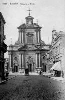 carte postale ancienne de Ixelles Eglise de la trinité