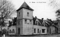 carte postale ancienne de Uccle Le vieux Cornet