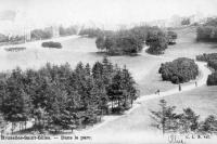 carte postale ancienne de Saint-Gilles Dans le parc