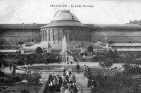 postkaart van Brussel Le jardin botanique