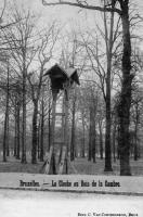 postkaart van Brussel La cloche au bois de la Cambre