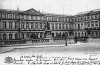 carte postale de Bruxelles La Bibliothèque Royale