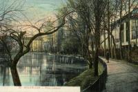 carte postale de Bruxelles Parc Léopold
