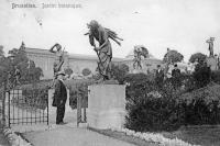 postkaart van Brussel Jardin Botanique