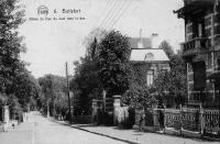 carte postale ancienne de Watermael-Boitsfort Drève du Duc du haut vers le bas (à hauteur des n° 82 et 88)