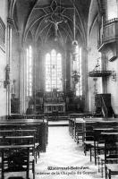 postkaart van Watermaal-Bosvoorde Intérieur de la chapelle du Couvent