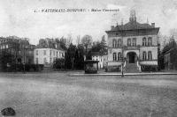 carte postale ancienne de Watermael-Boitsfort Maison communale